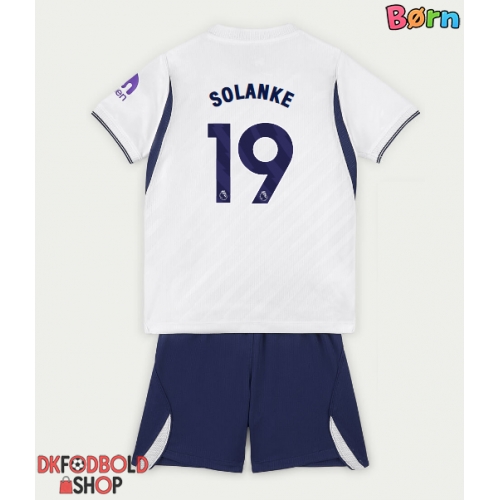 Tottenham Hotspur Dominic Solanke #19 Hjemmebanesæt Børn 2026-27 Kort ærmer (+ korte bukser)